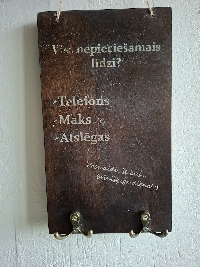 Viss līdzi?